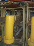 Column-mounted slewing crane VERLINDE 500 kg, length 4250 mm, h. 2700 mm, 360°